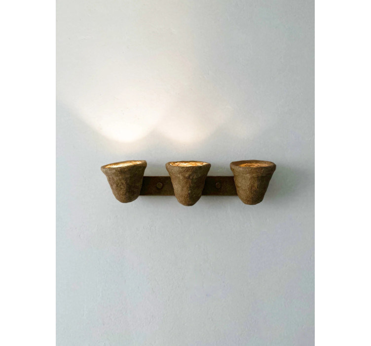 Керамічний бра Pecherna sconce 'three plus'6